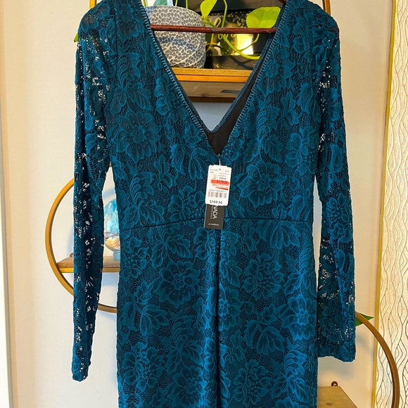 Knee Length Lace Dress - Picture 1 of 3